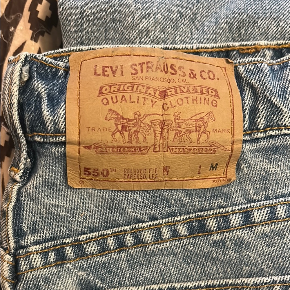 Levi's Relaxed Blue Jeans